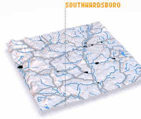 3d view of South Wardsboro