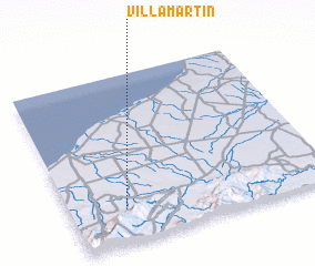 3d view of Villa Martín