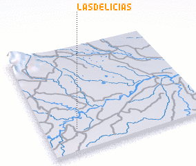 3d view of Las Delicias