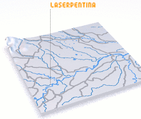 3d view of La Serpentina