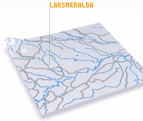 3d view of La Esmeralda