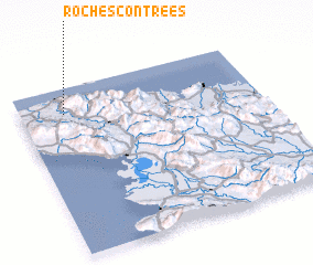 3d view of Roches Contrées