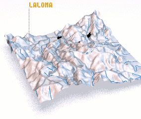 3d view of La Loma