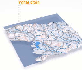 3d view of Fond Lagon