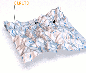 3d view of El Alto