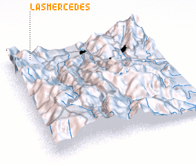 3d view of Las Mercedes