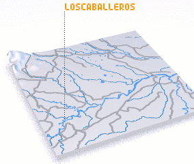 3d view of Los Caballeros