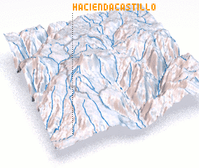 3d view of Hacienda Castillo