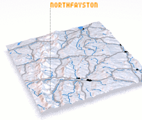 3d view of North Fayston