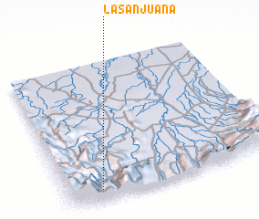 3d view of La San Juana