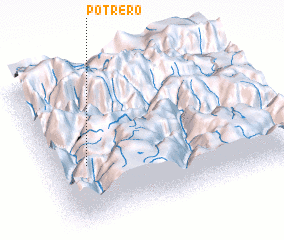 3d view of Potrero