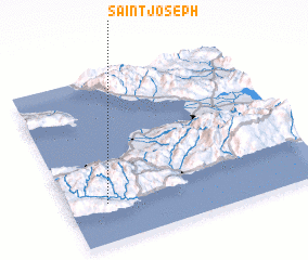 3d view of Saint-Joseph