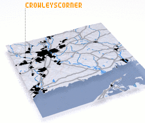 3d view of Crowleys Corner