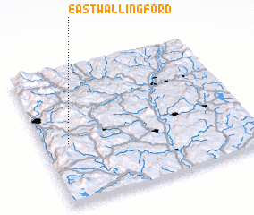 3d view of East Wallingford