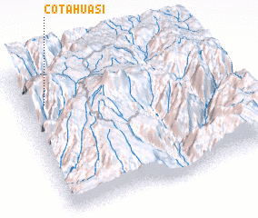 3d view of Cotahuasi