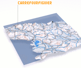 3d view of Carrefour Figuier