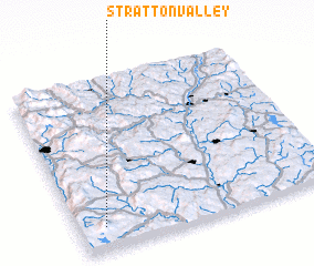 3d view of Stratton Valley