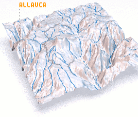 3d view of Allauca