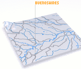 3d view of Buenos Aires