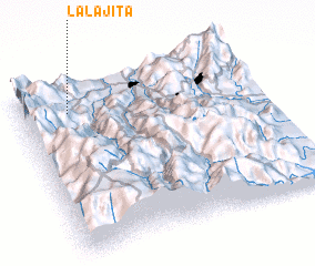 3d view of La Lajita