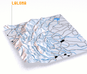 3d view of La Loma