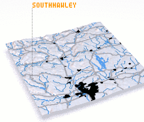 3d view of South Hawley