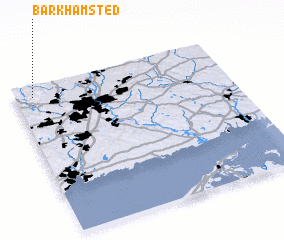 3d view of Barkhamsted