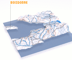 3d view of Bois dʼOrme