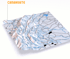 3d view of Cañahuate