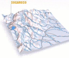 3d view of Sogamoso