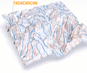 3d view of Tasacancha