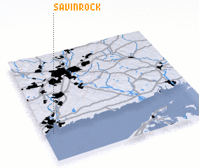 3d view of Savin Rock