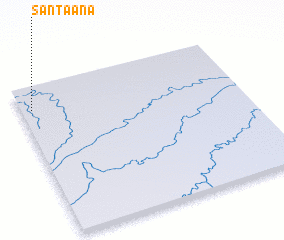 3d view of Santa Ana