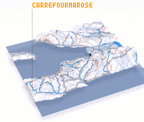 3d view of Carrefour Marose