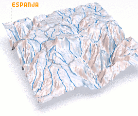 3d view of Espanja