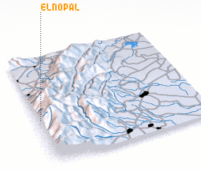 3d view of El Nopal