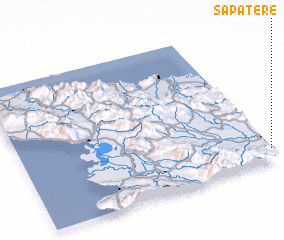 3d view of Sapatère