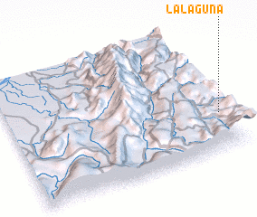 3d view of La Laguna