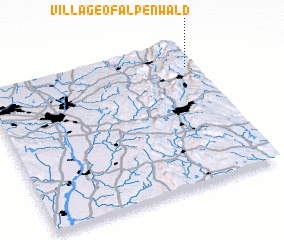 3d view of Village of Alpenwald