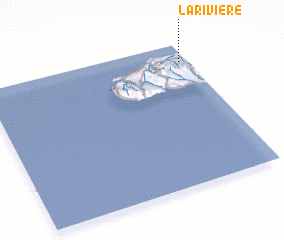 3d view of La Rivière