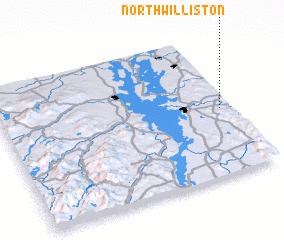 3d view of North Williston