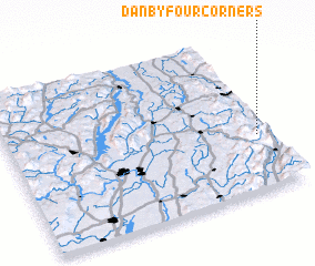 3d view of Danby Four Corners