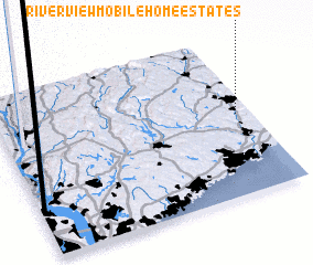 3d view of Riverview Mobile Home Estates