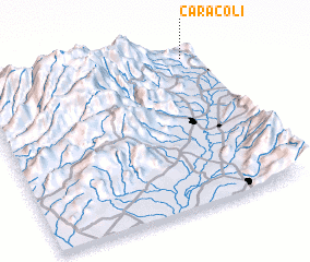 3d view of Caracolí