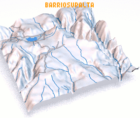 3d view of Barrio Supalta