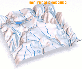 3d view of Hacienda Lamapampa