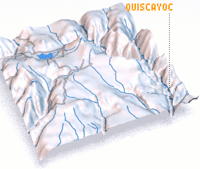 3d view of Quiscayoc