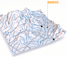 3d view of Mompós