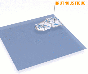 3d view of Haut Moustique