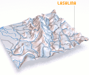 3d view of La Salina